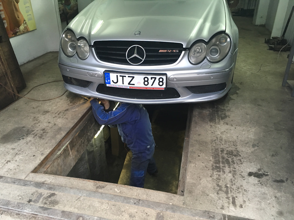 ремонт парктроників w209 + нові косяки 1
