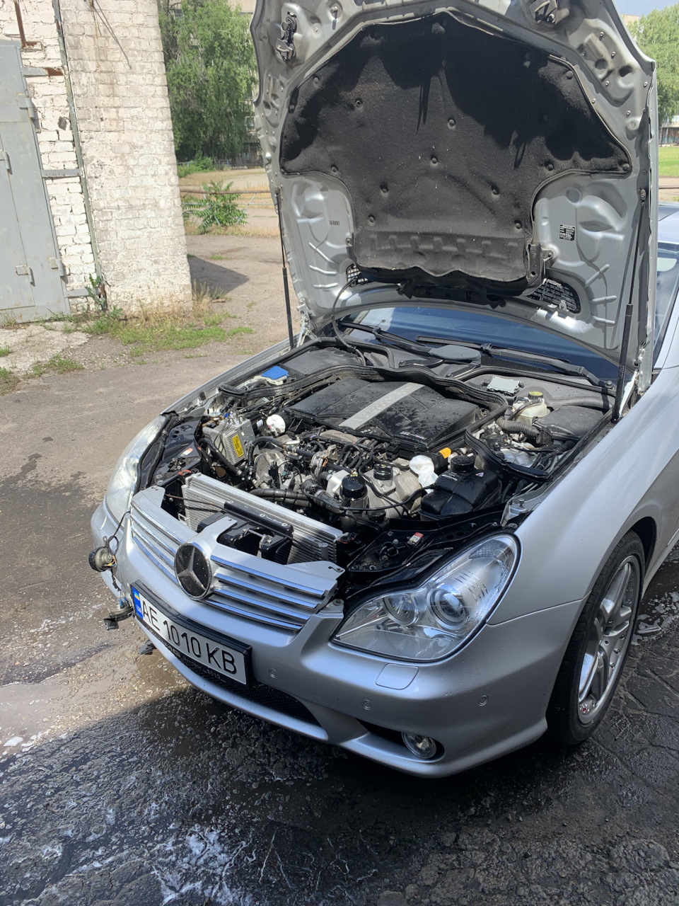Cls500 А Ви помили Радіатори перед літом?✅ 1