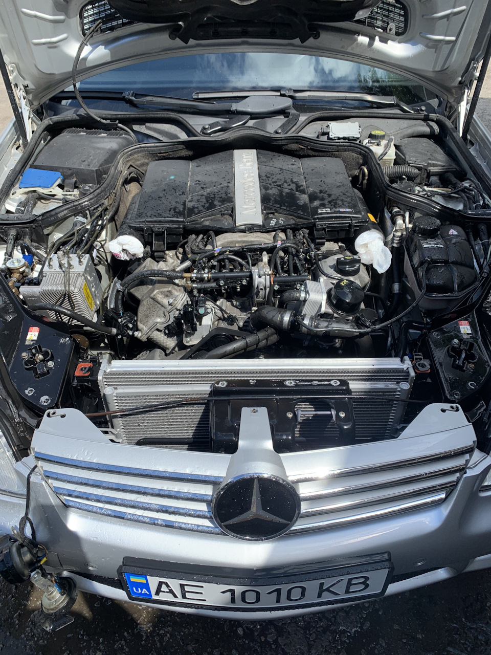 Cls500 А Ви помили Радіатори перед літом?✅ 2