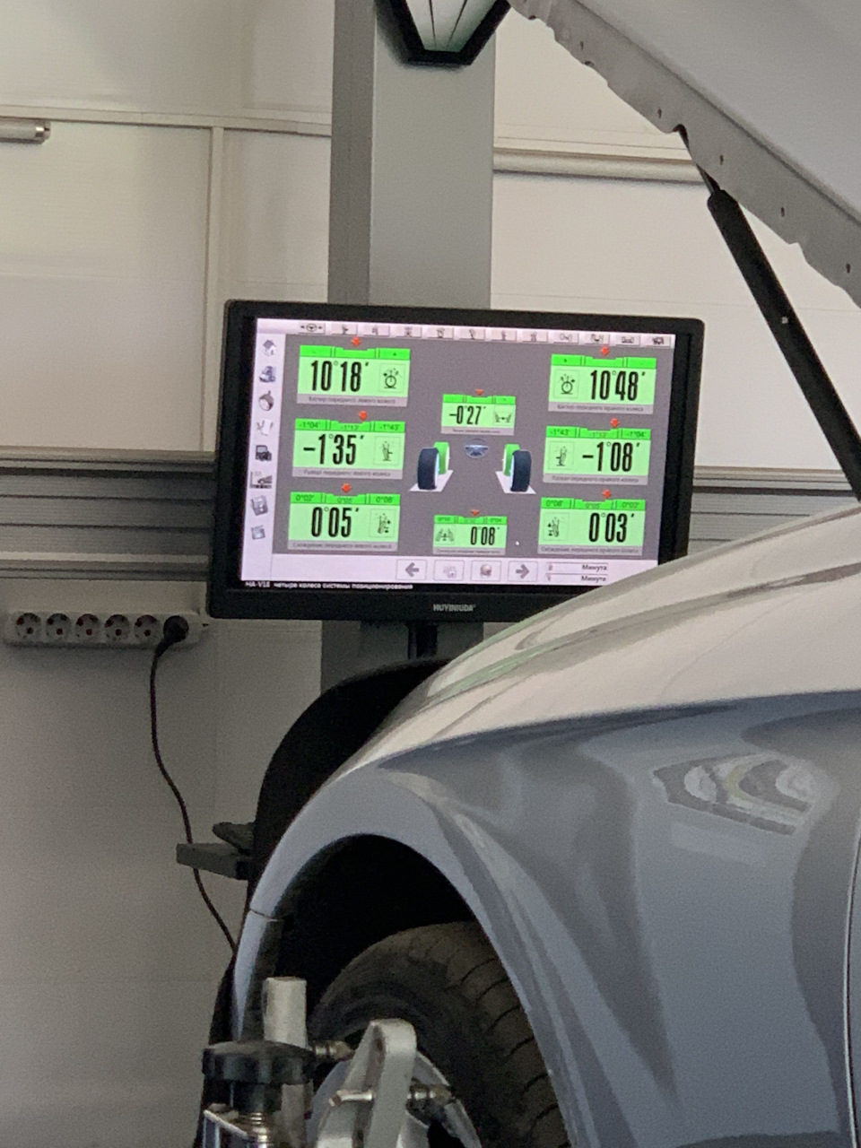 Cls500 сход розвал 3D 3