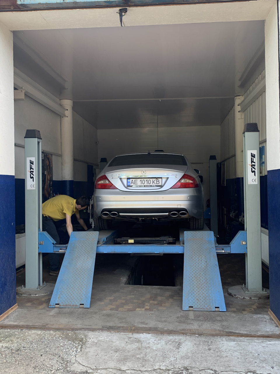 Cls500 сход розвал 3D 1