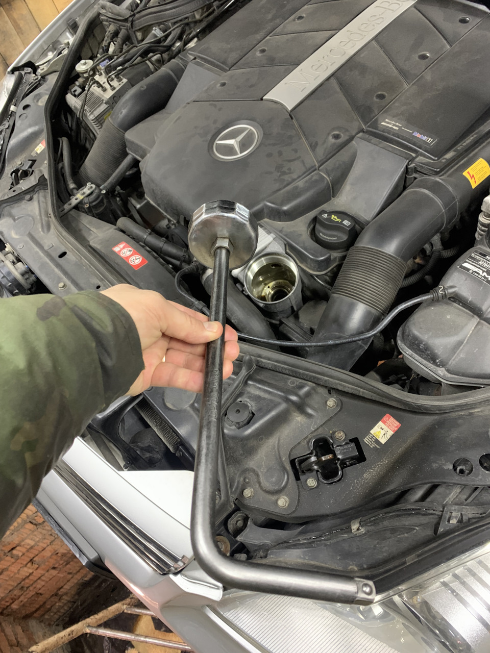 Cls500 w219 планове Т.О. 246500км 3