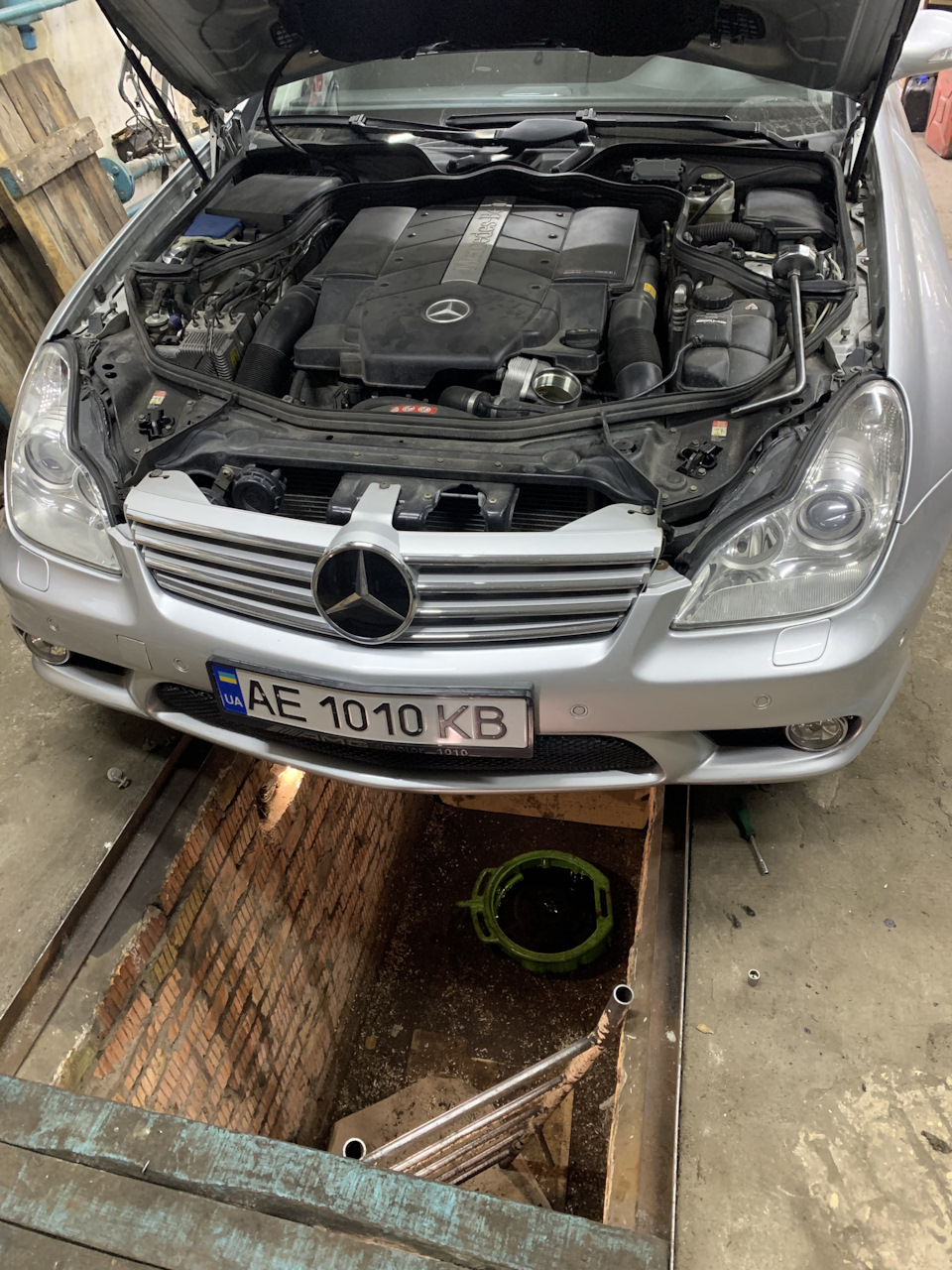Cls500 w219 планове Т.О. 246500км 1
