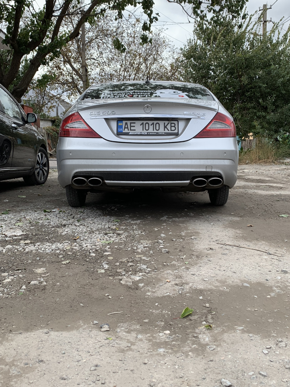 Cls500 w219 поіржавіли задні арки 5