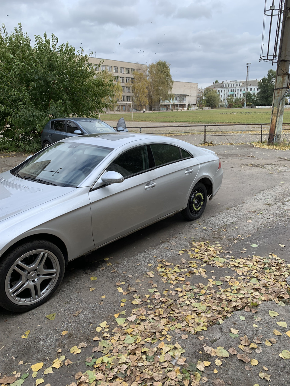 Cls500 w219 поіржавіли задні арки 3