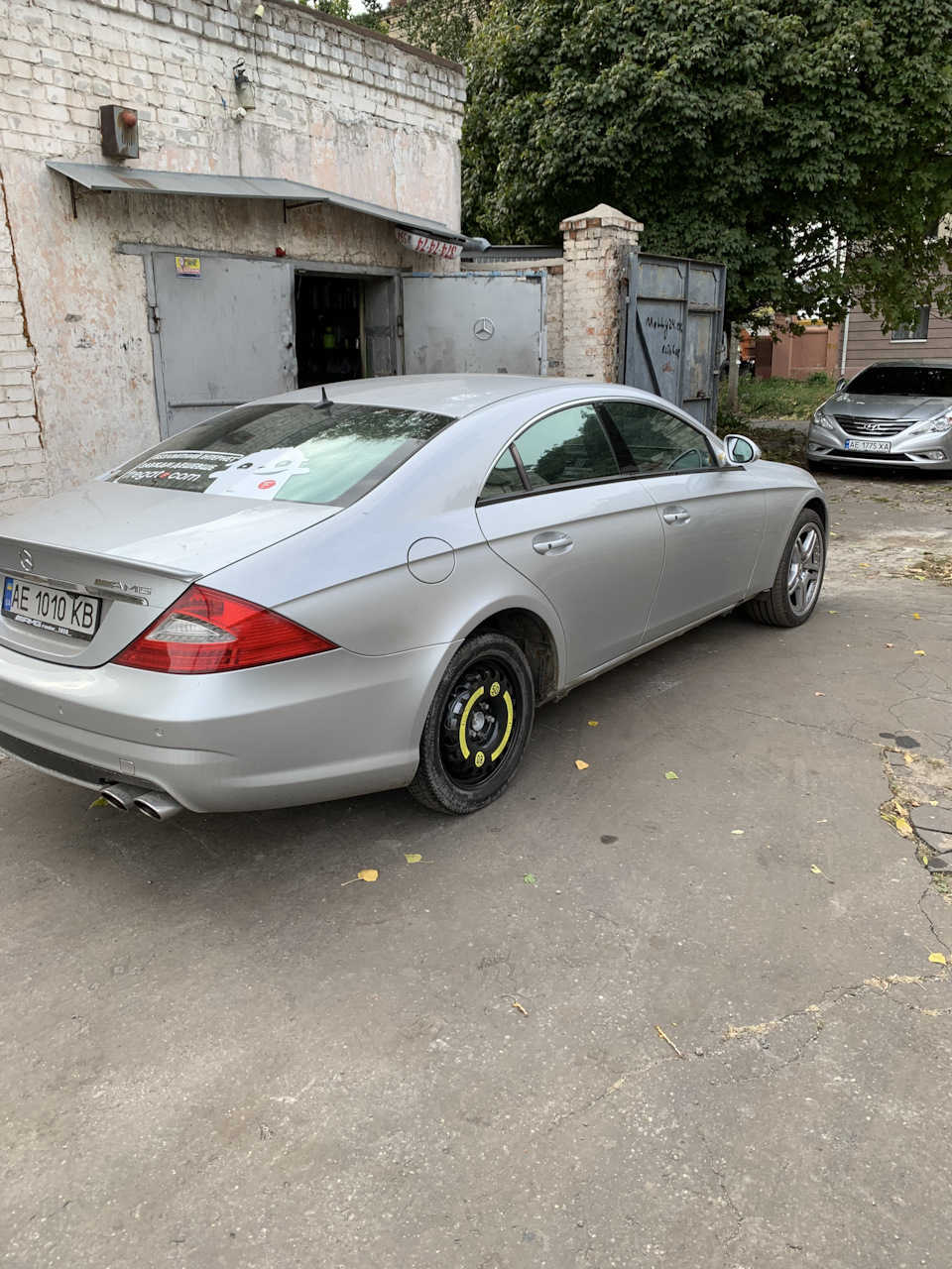 Cls500 w219 поіржавіли задні арки 4