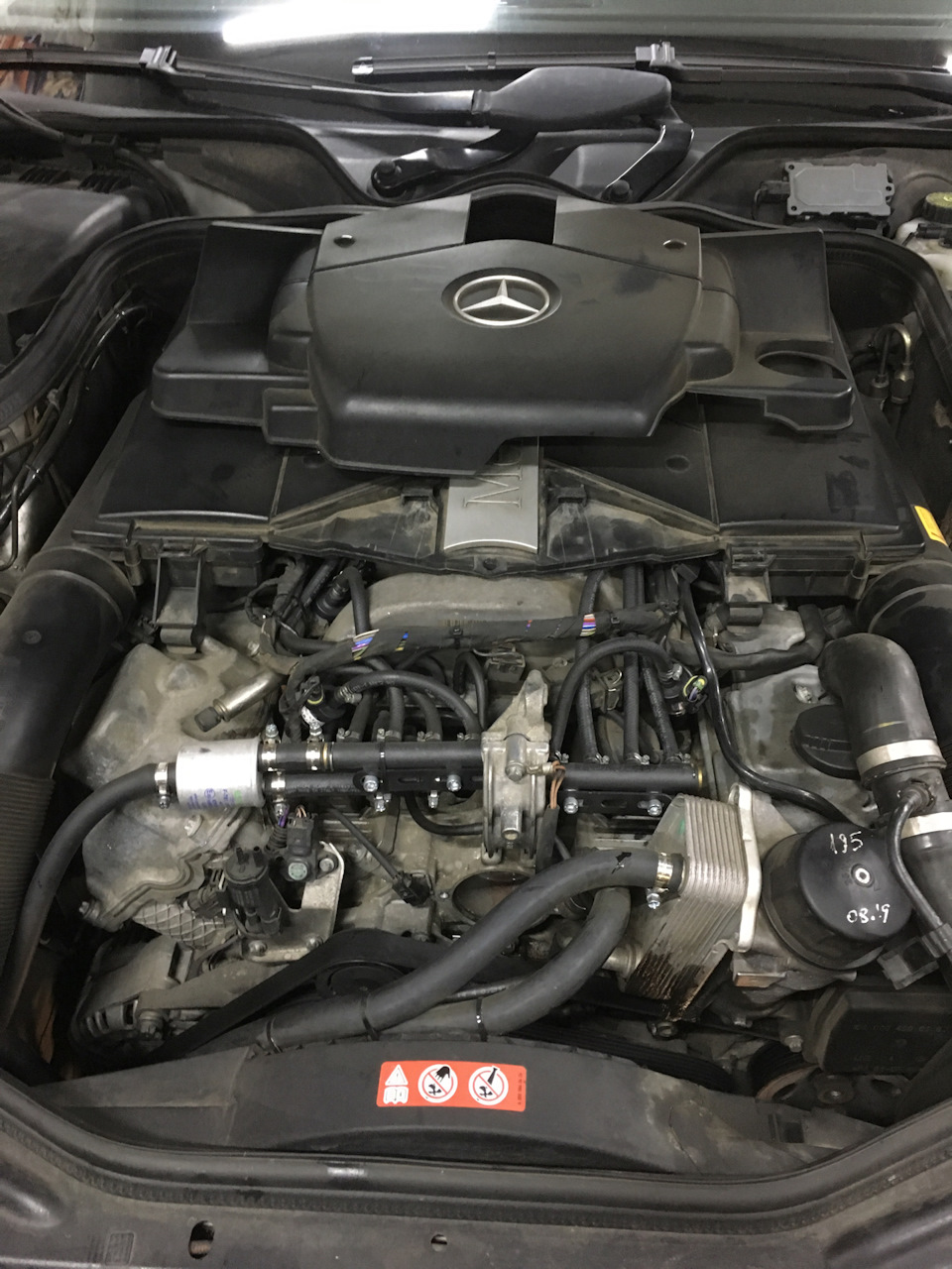 CLS500 w219 термостат WAHLER А112 2030275 1