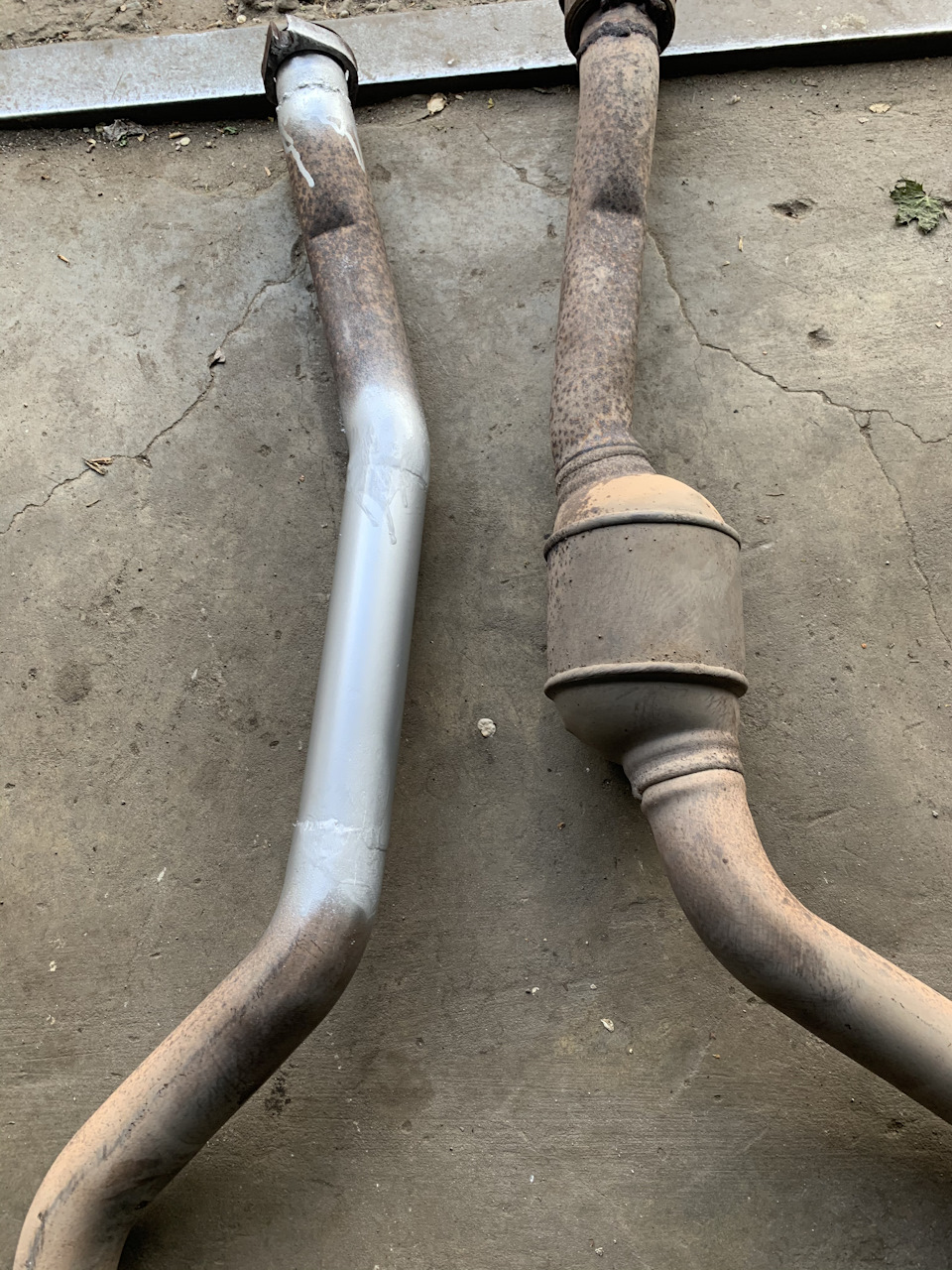 Cls500 w219 видалення других каталізаторів 3
