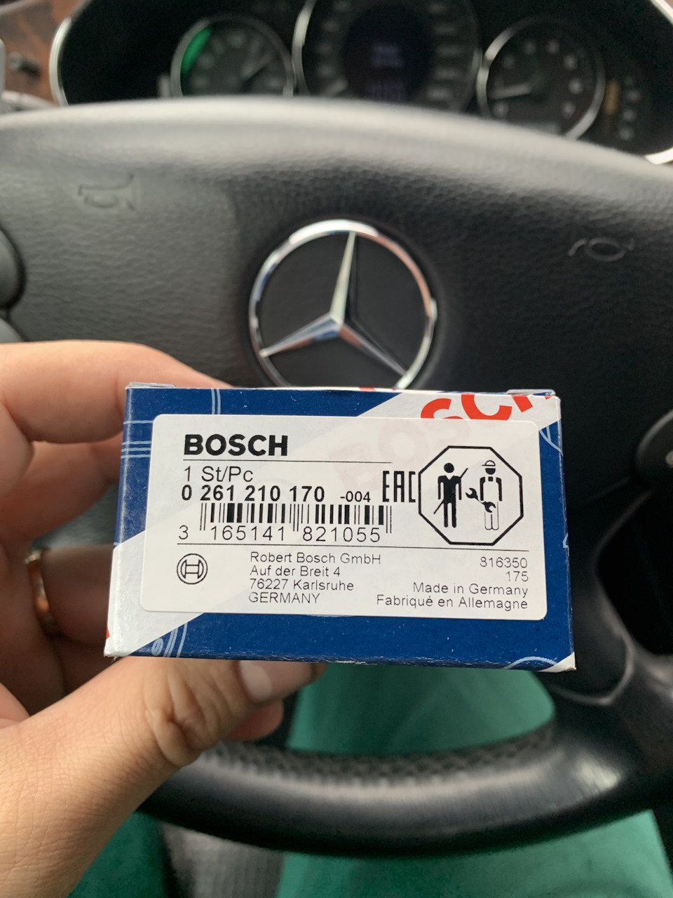 Mercedes cls500 m113 датчик коленвала 1