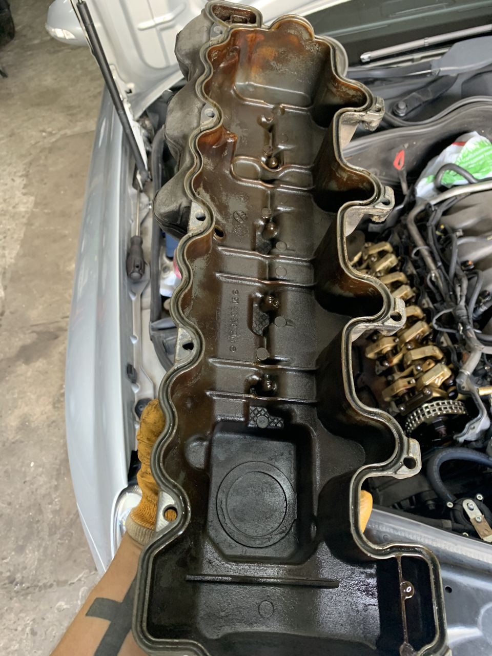 Mercedes cls500 w219 m113 заміна МСК свічок та повне ТО 3