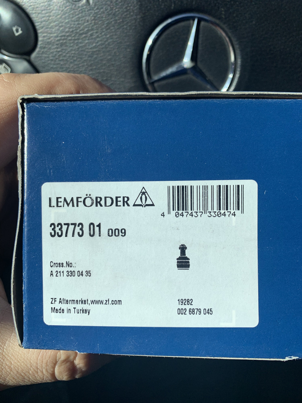Mercedes cls500 w219 заміна кульовий 2