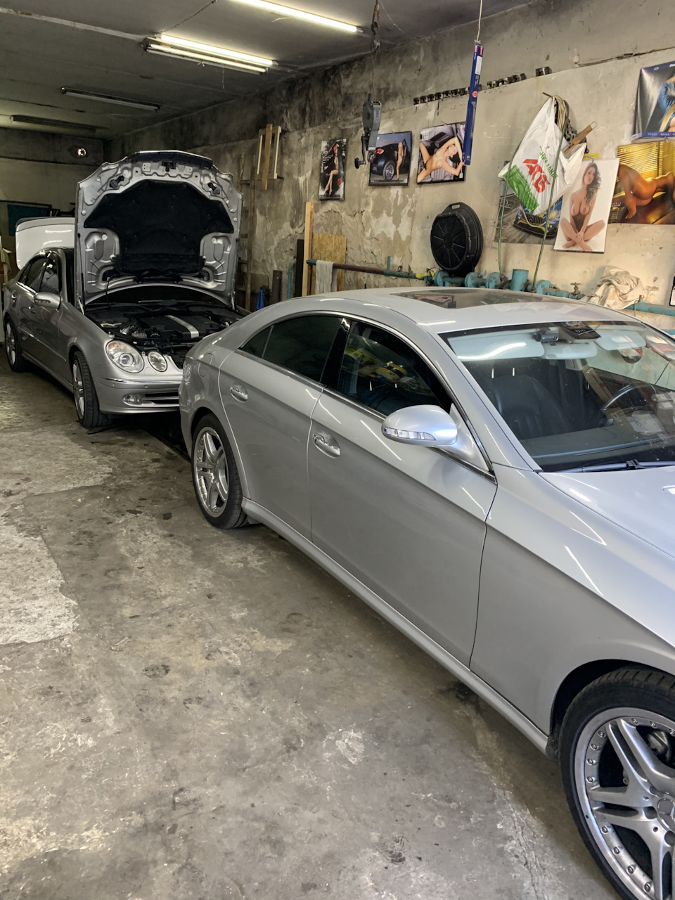 Mercedes w219 cls500 задні гальма 1