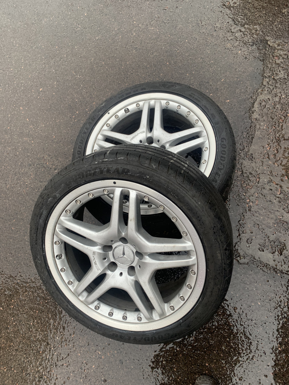 W219 Cls гума Goodyear asymmetric 5 1