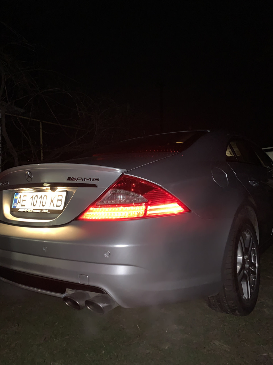 W219 cls задні ліхтарі рестайлінг 4