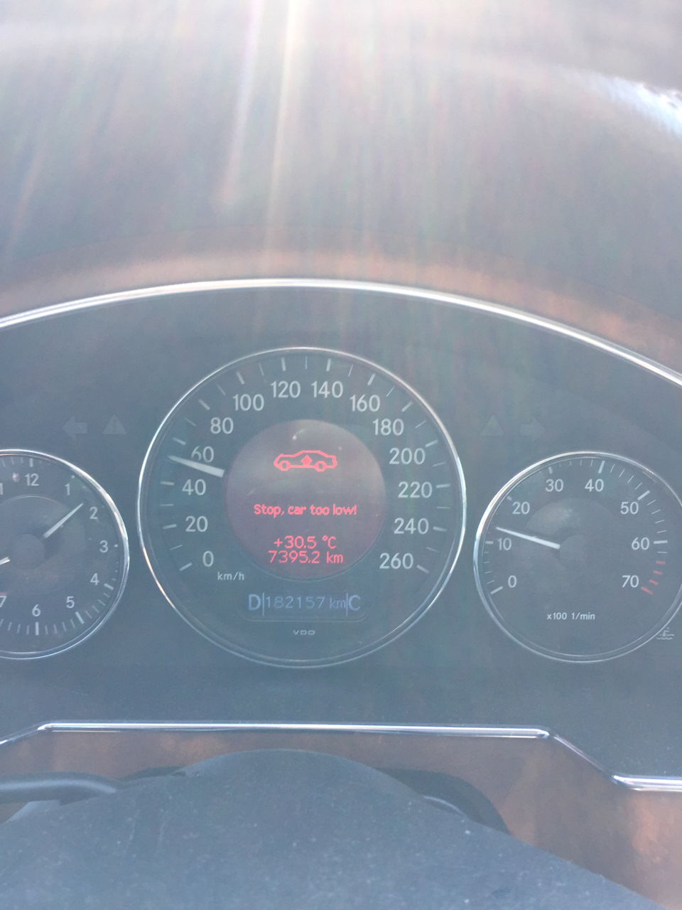 Stop, car too low! 1