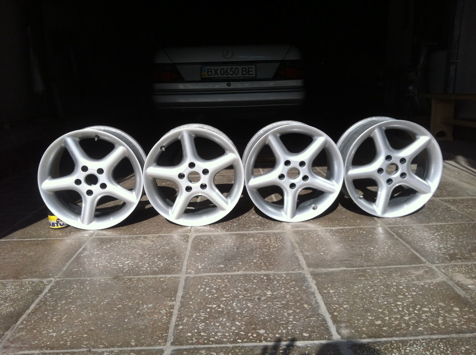 Диски після фарбування 1