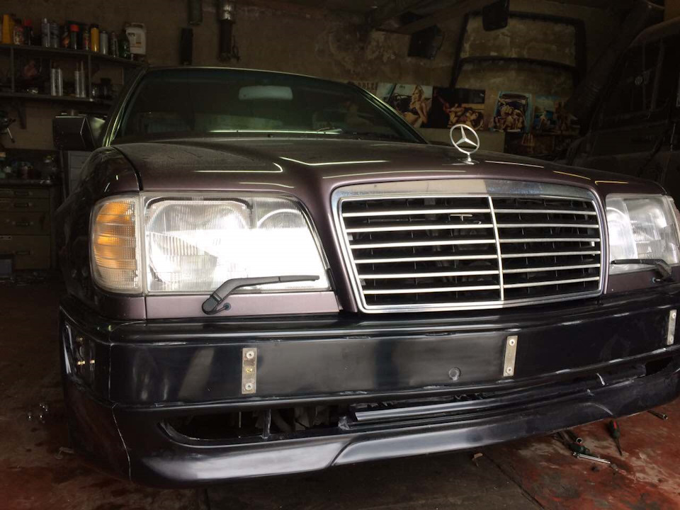 Бампер Mercedes AMG II ... примірка 5