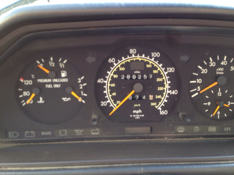 опитування: смакота Mercedes 124 5