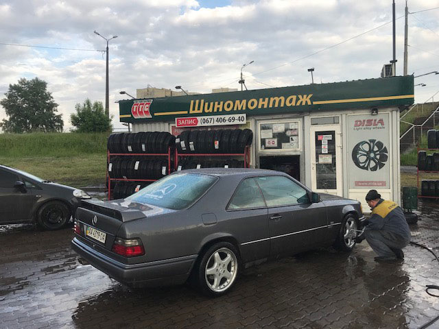 Прикладка нових коліс. AMG від BBS 17 діаметр, різноширокі. 4