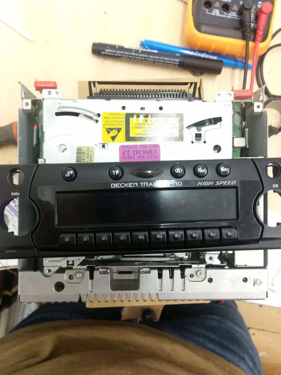 Becker Traffic Pro в w124
