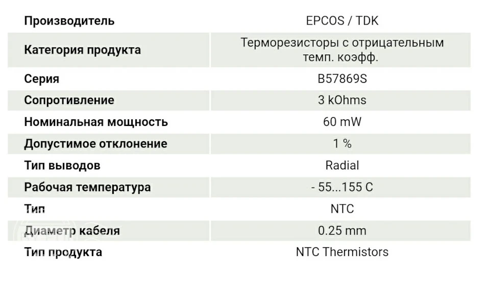 Ремонт датчика температури навколишнього середовища