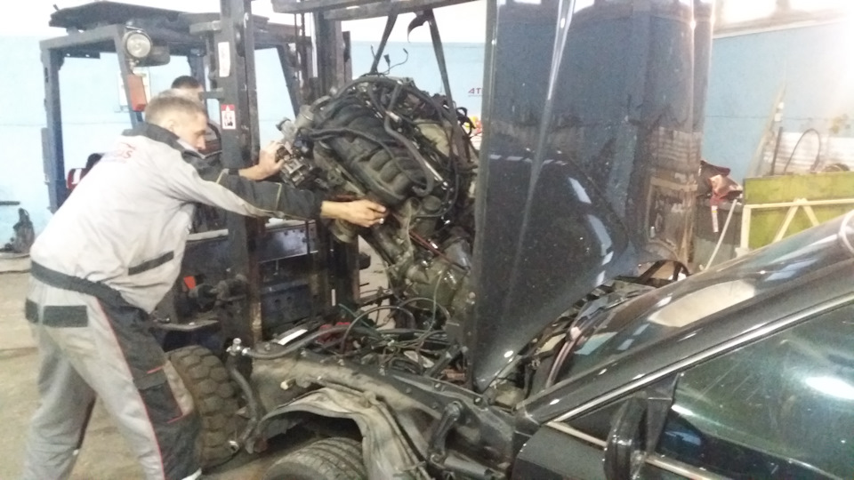 Свап двигуна м104 3.2 на 3.6 AMG частина 1 4