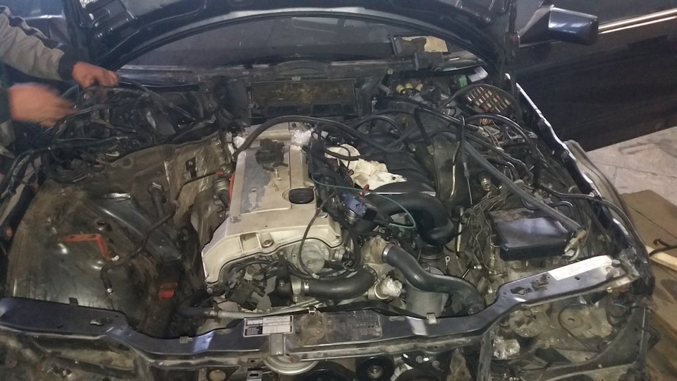 Свап двигуна м104 3.2 на 3.6 AMG частина 2 2