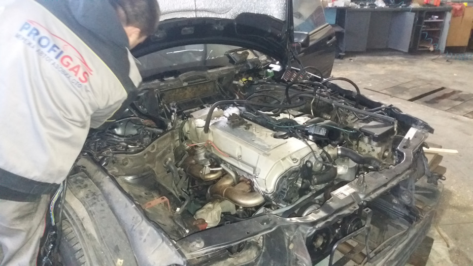Свап двигуна м104 3.2 на 3.6 AMG частина 2 1
