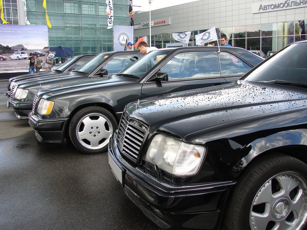Ми на V Міжнародному зльоті власників Mercedes-Benz у Києві 2