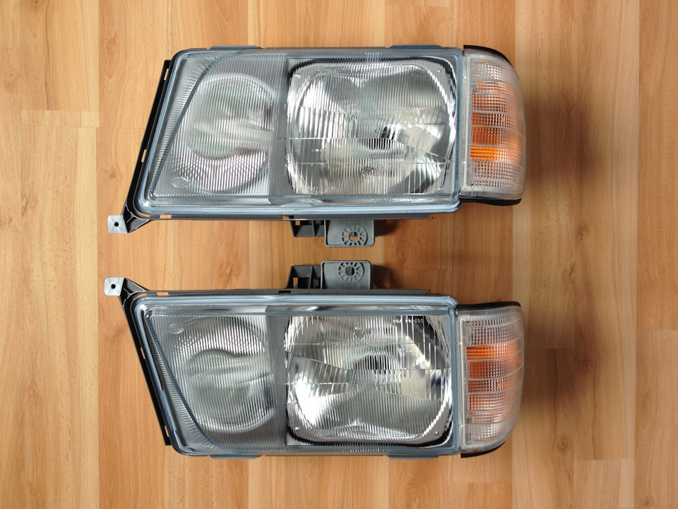 Нова оптика Hella W124 2