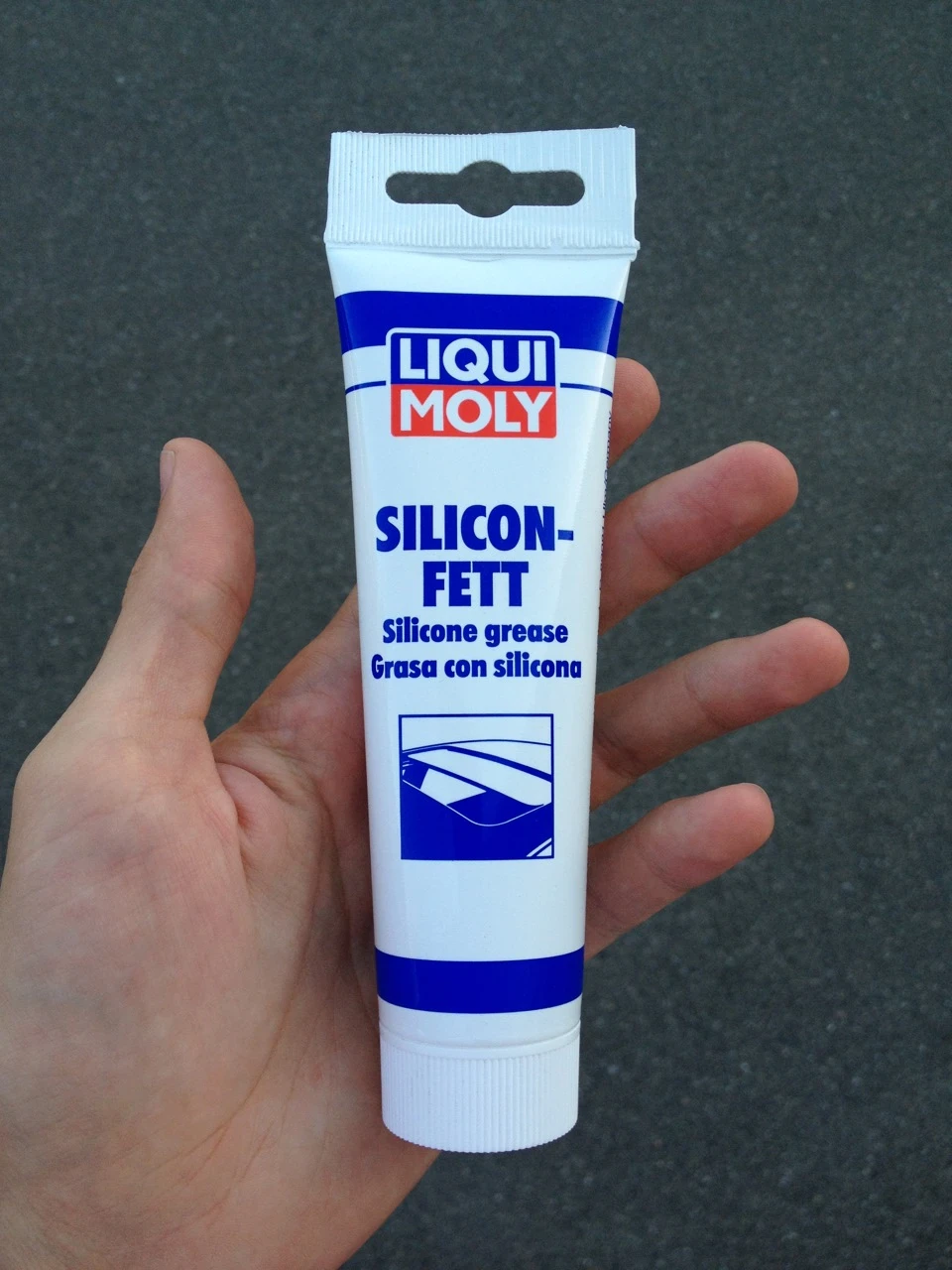 Силіконове мастило LIQUI MOLY Silicon-Fett 100 грам (арт. 3312)