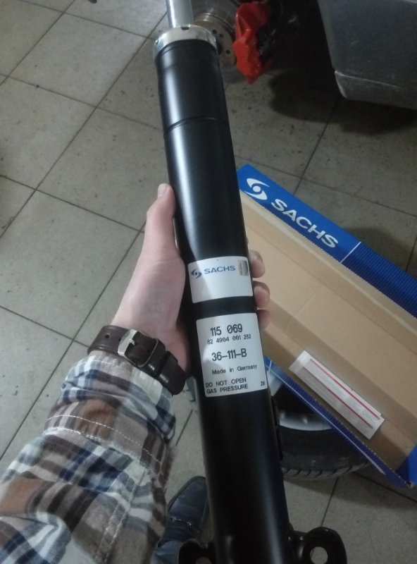 Передні аморти та тяги сходження 1
