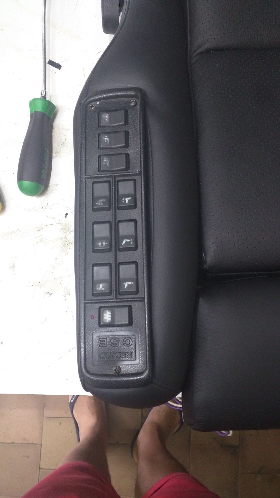 Легендарні Recaro CSE black leather. 3
