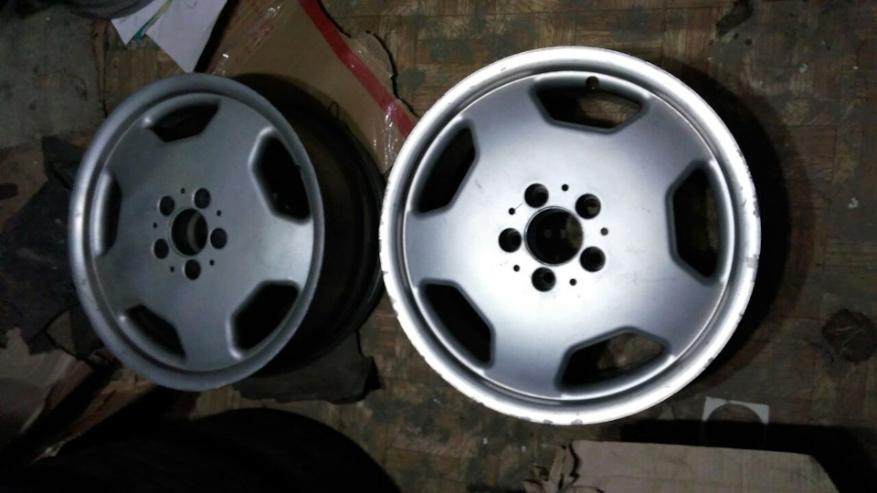Заміна 2-х дисків AMG Monoblock 1