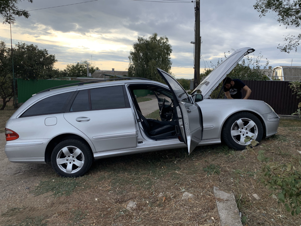 Прорив газів у сорочку охолодження W211 1