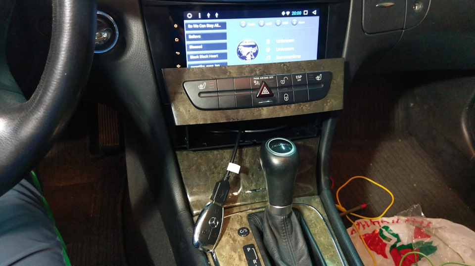 Android 7.0 в W211 замість Audio APS50 4