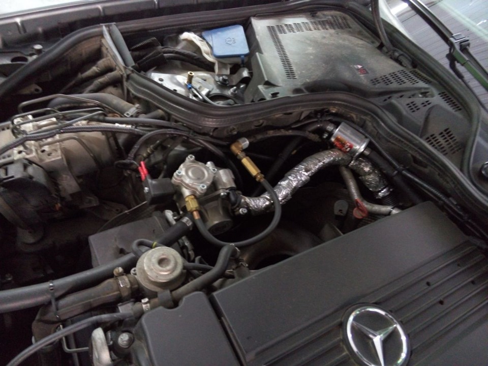 Mercedes S211 та ГБО 2