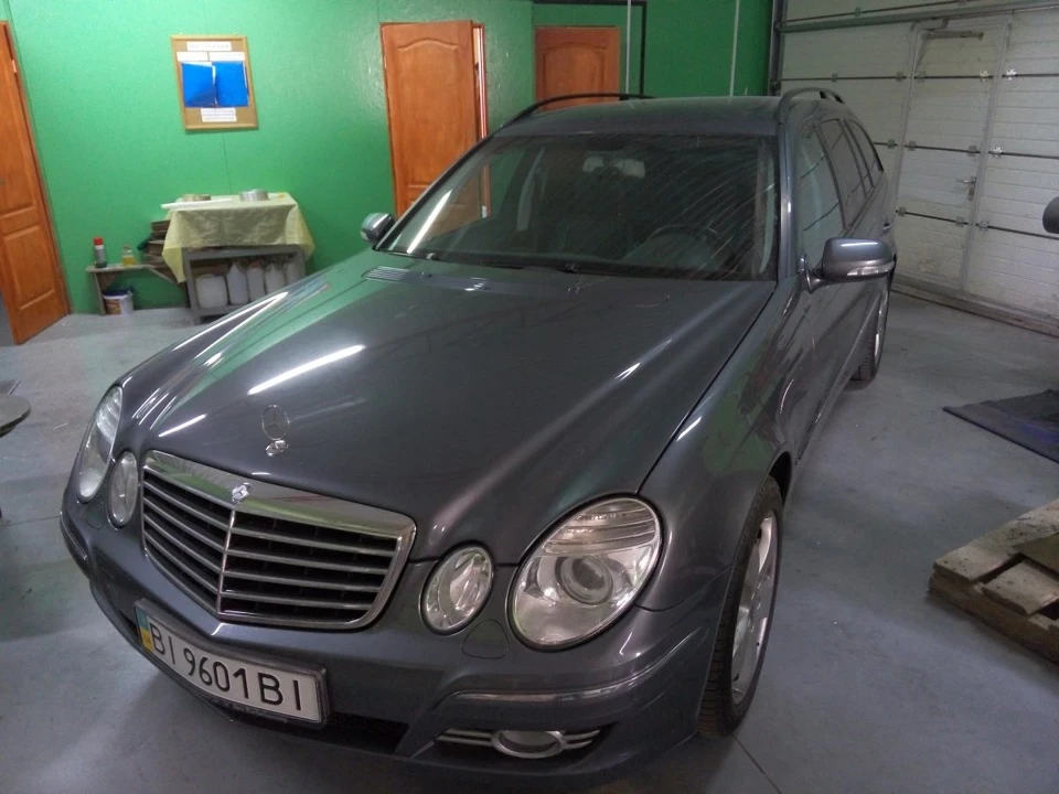 Mercedes S211 та нові лінзи Hella 3 new