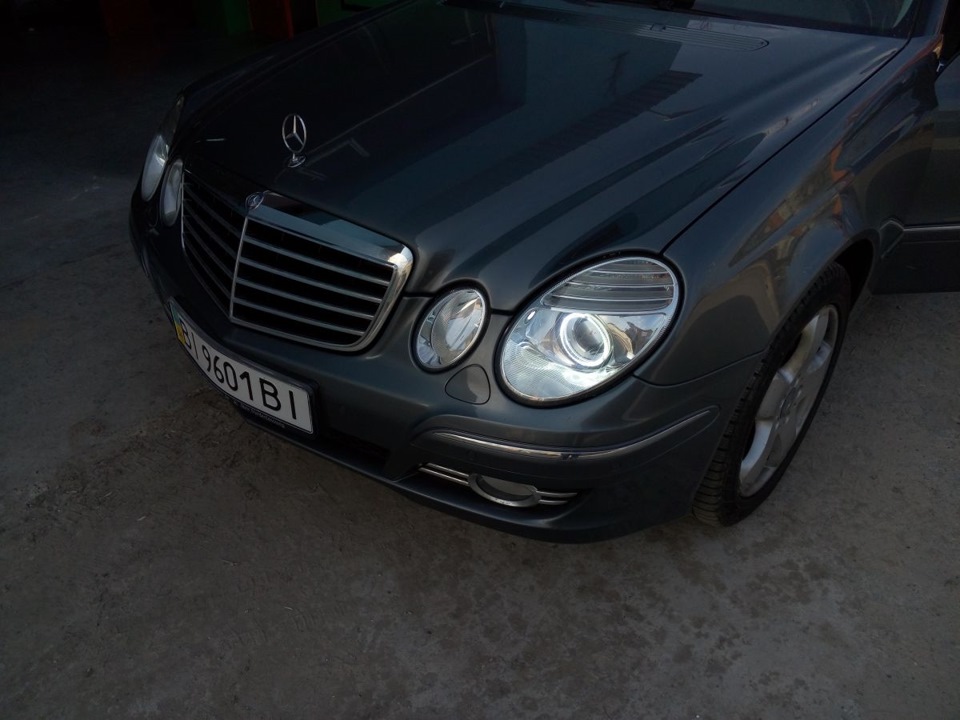 Mercedes S211 та нові лінзи Hella 3 new 3