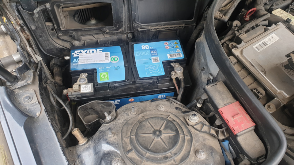Новий акум Exide ek800 agm 1