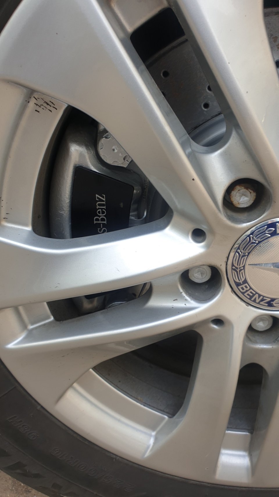 Встановив гальма майже amg 322×32 2