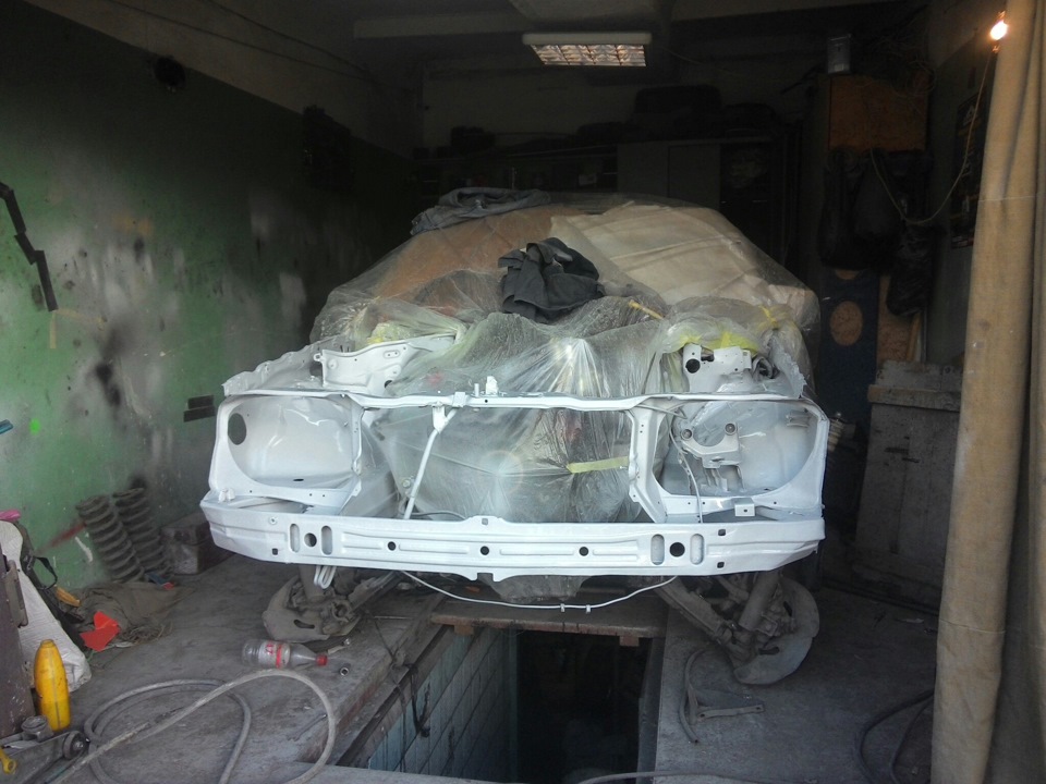 Покраска подкапотки 2