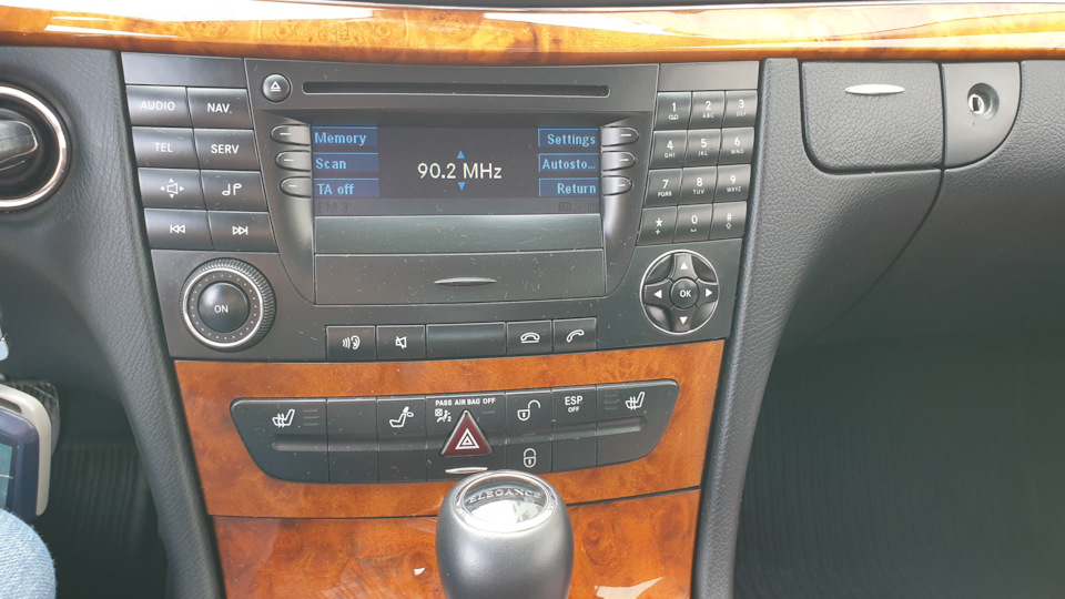 №1 Заміна Audio 50 APS на Comand NTG1+установка AUX 1