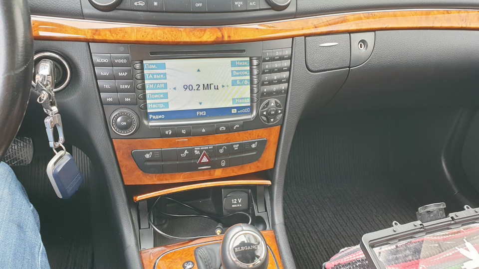 №1 Заміна Audio 50 APS на Comand NTG1+установка AUX 5