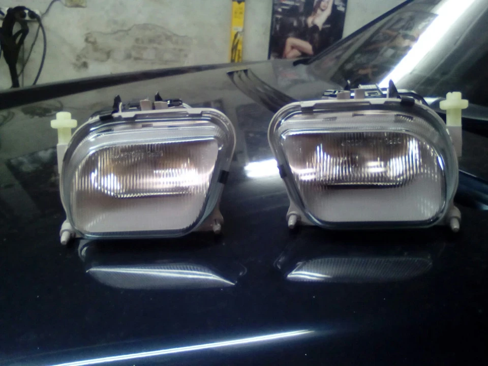 Mercedes w210 Поміняв тумани на нові!