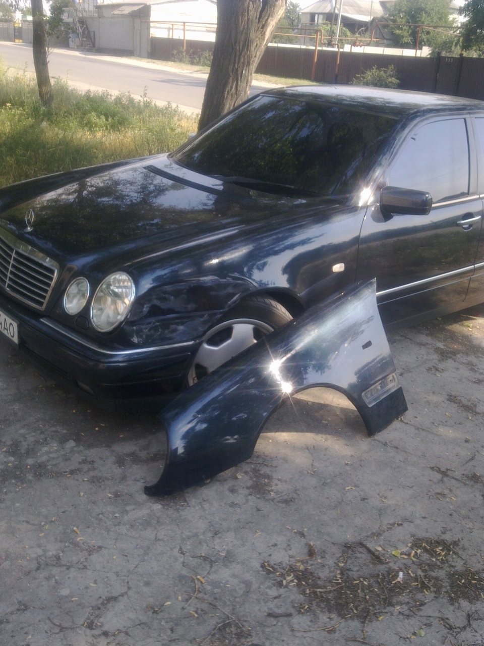 W210 ДТП. Не потрібно клацати на ходу навігатор 4