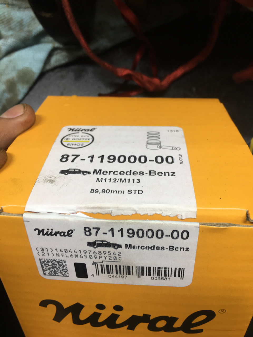 Mercedes W211 Запчастини на двигун М112 3.2 1