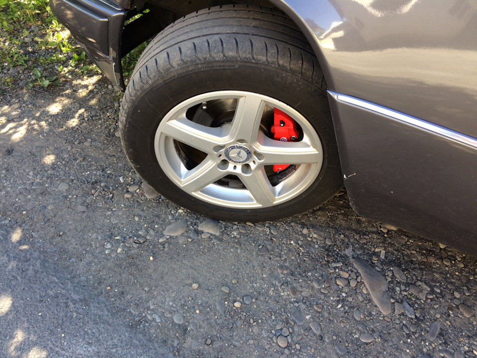 Трохи тюнінга) накладки на супорта brembo 3