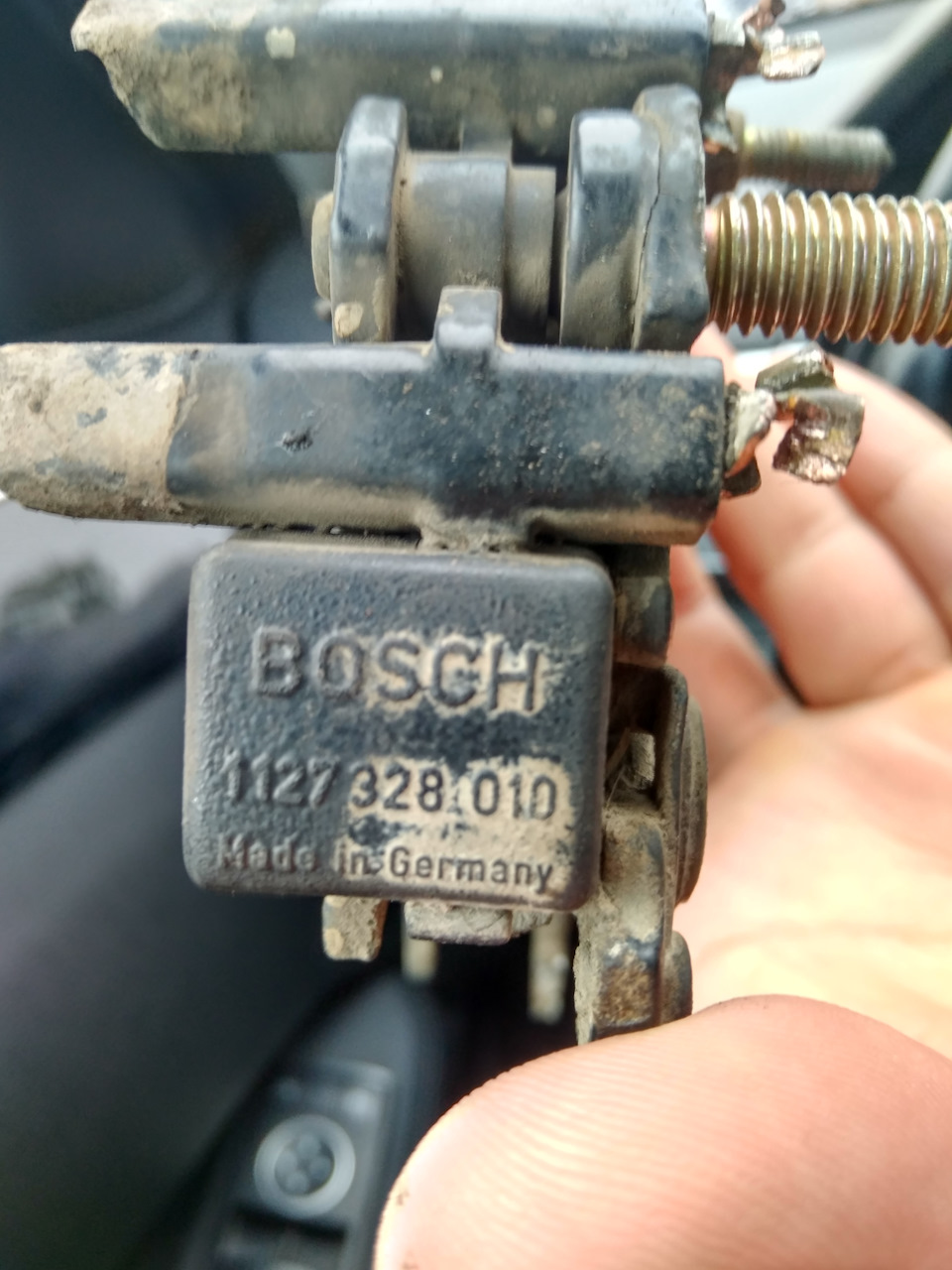 Отказ генератора Bosch 90A 4