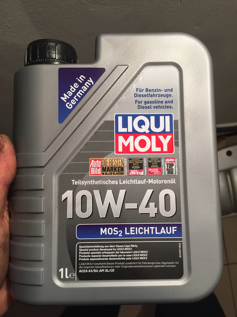 Олія LIQUI MOLY 10W-40